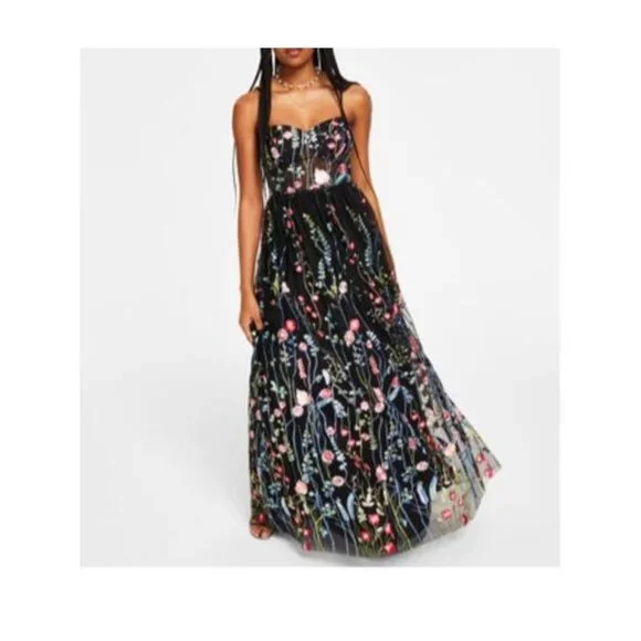 City Studio | Dresses | City Studio Black Floral Prom Gown Dress Juniors Size Nwt Rack1200afa | Poshmark City Studio | Dresses | City Studio Black Floral Prom Gown Dress Juniors Size Nwt Rack1200afa | Poshmark
